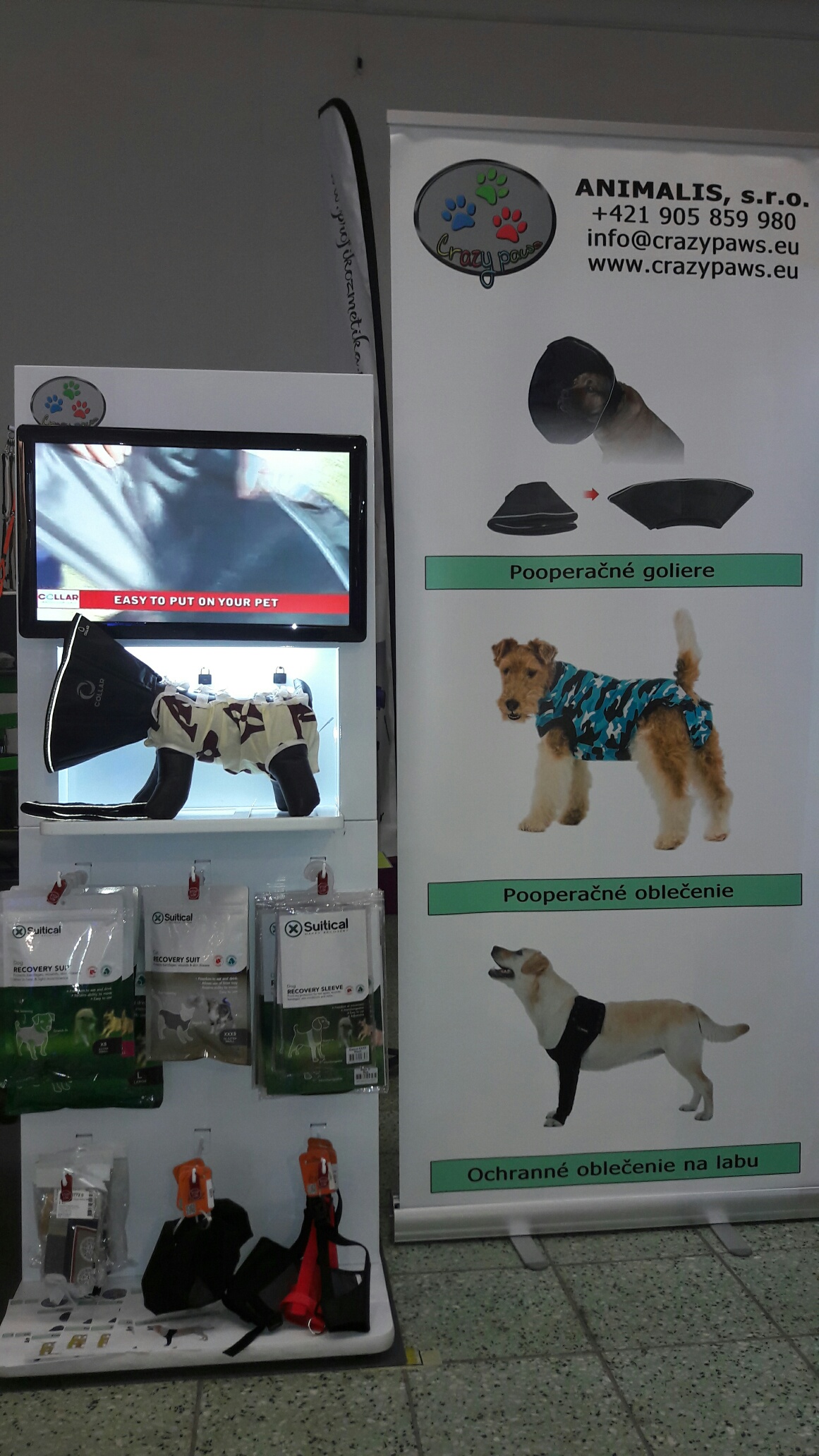 pooperacne oblecenie a nanavlek na nohu